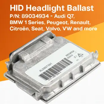Valeo 6G 89034934 OEM HID Headlight Ballast — D1S / D1R Replacement